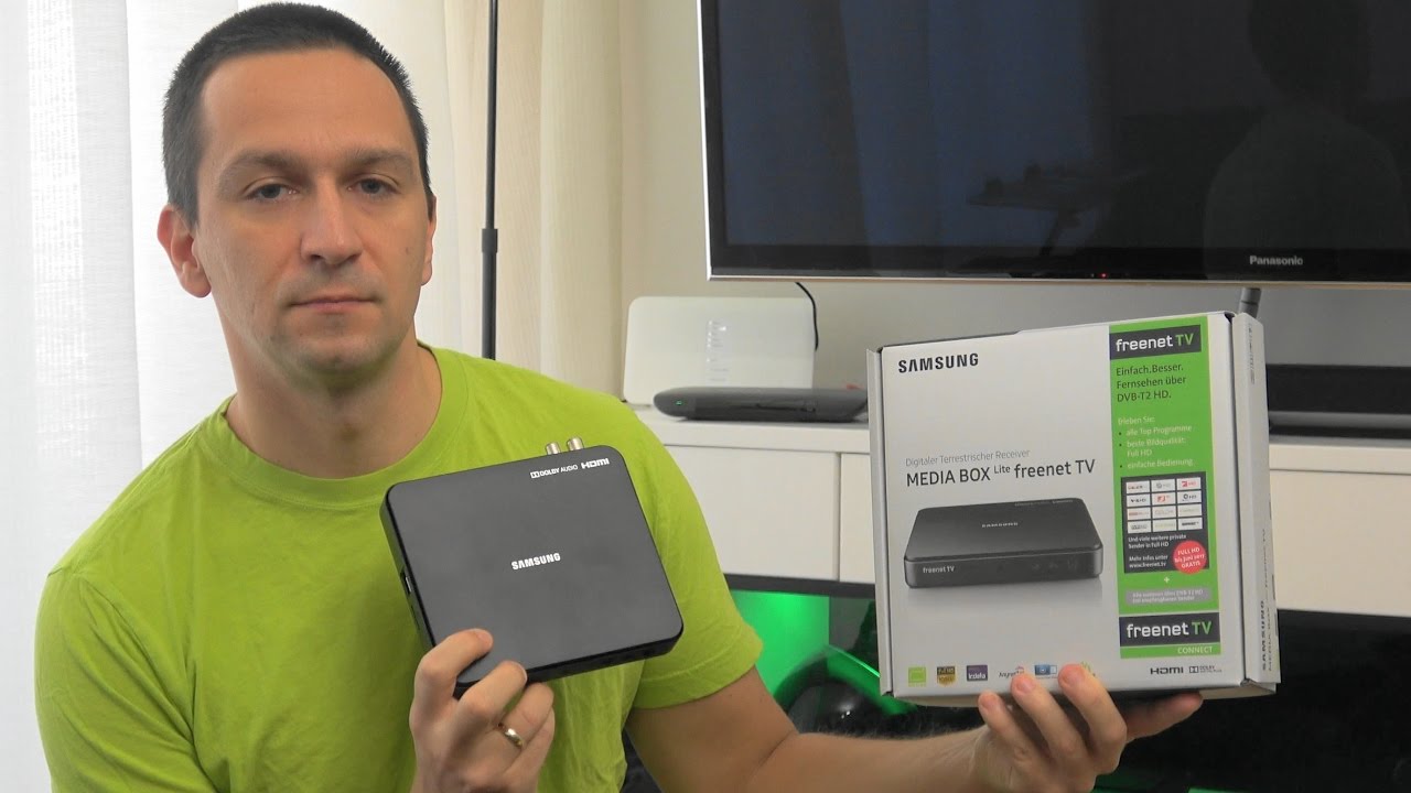 Video Testbericht Samsung Media Box Lite DVBT2 HD und TV